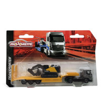 VOLVO TRUCK + EXCAVATOR TRANSPORTER -MAJORETTE